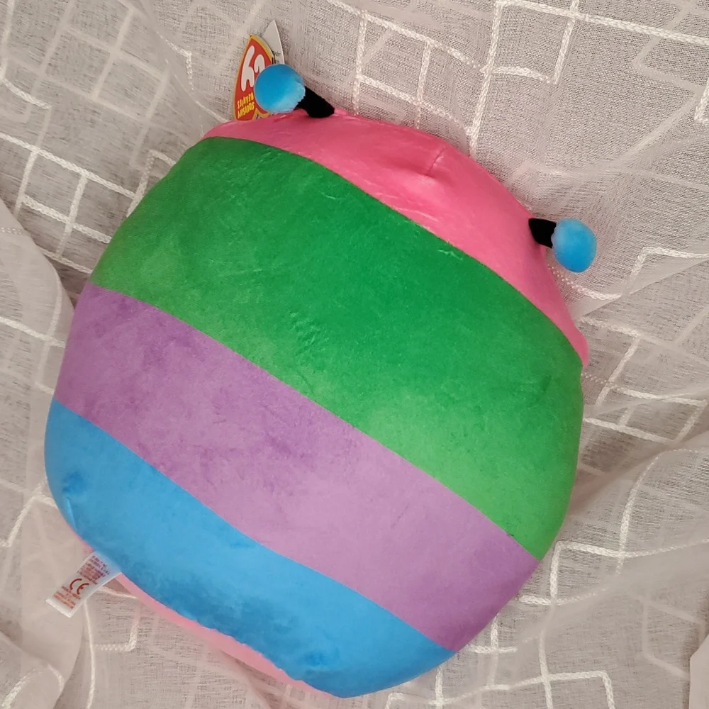 Ty Plush Colorful Caterpillar‎ Pillow